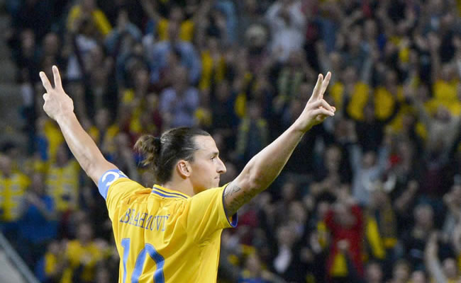 El delantero sueco del París Saint-Germain (PSG) Zlatan Ibrahimovic. Foto: EFE