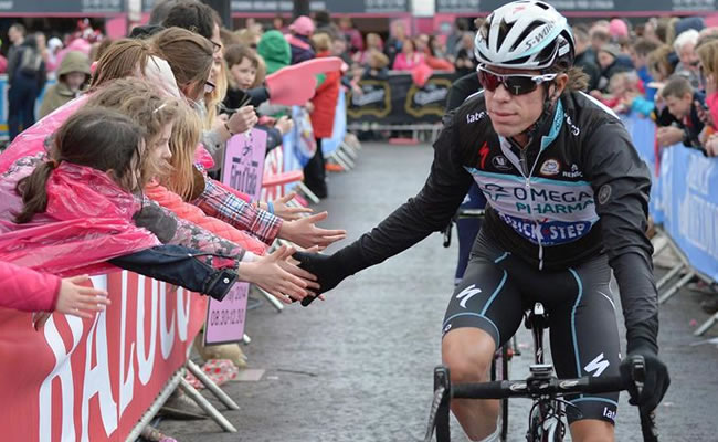 Rigoberto Urán liderará al Omega Pharma en la Vuelta a España. Foto: EFE