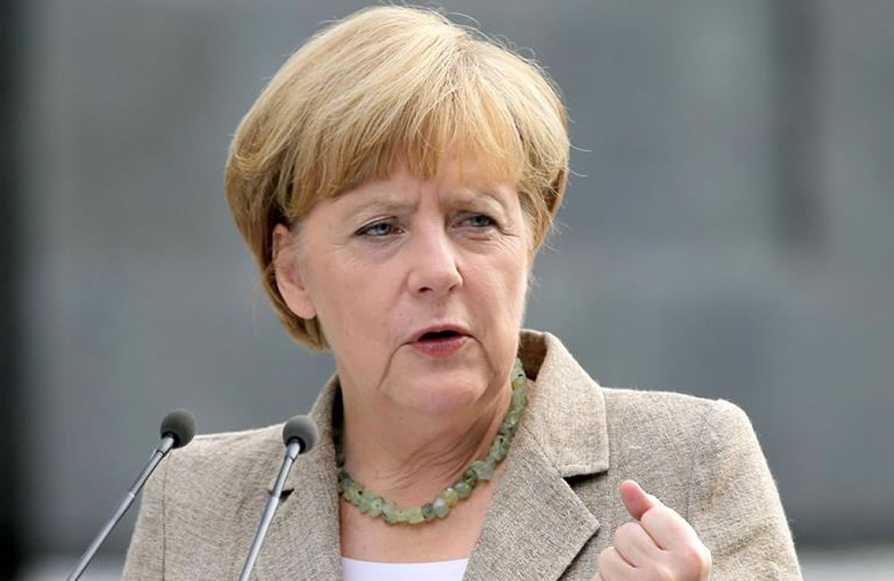 La canciller federal alemana, Angela Merkel. Foto: EFE