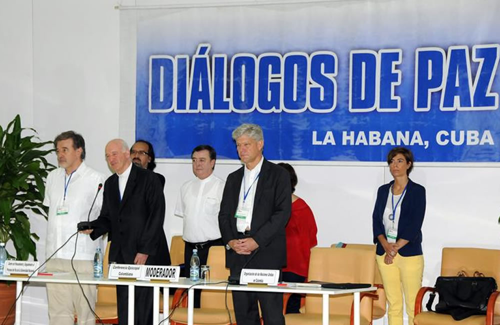 Diálogos de Paz. Foto: EFE