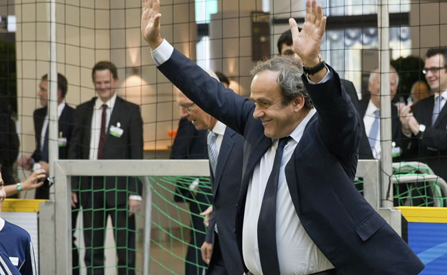El presidente de la UEFA, Michel Platini. Foto: EFE