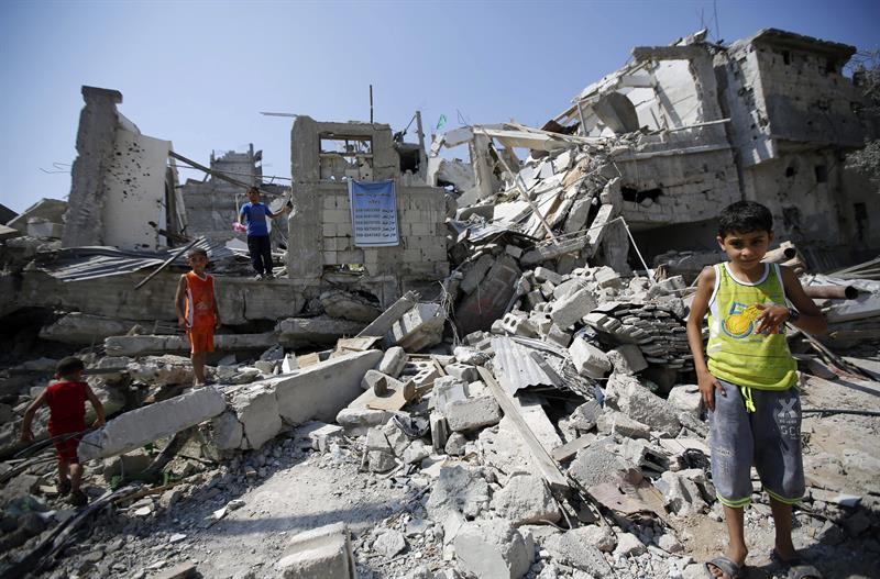 Conflicto en Gaza. Foto: EFE