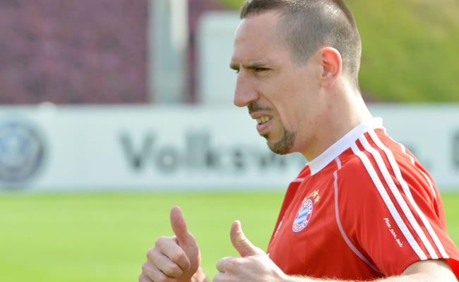 El jugador francés Franck Ribery. Foto: EFE