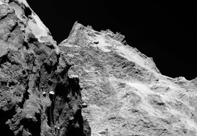 Imagen del cometa 67P/Churyumov-Gerasimenko captada por  Rosetta el pasado 5 de septiembre. ESA. Foto: EFE