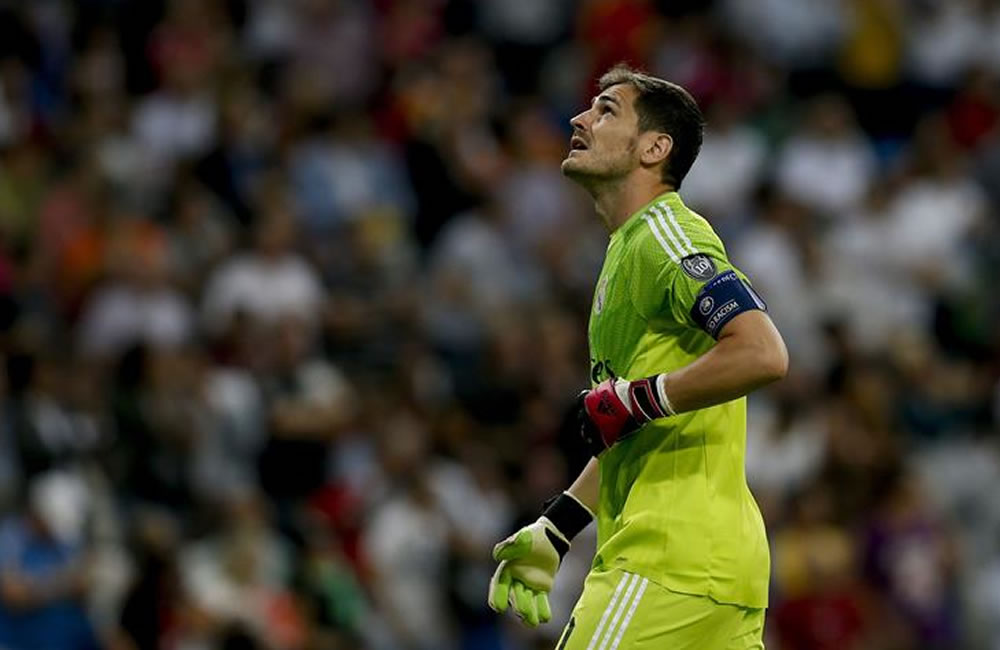 El portero del Real Madrid, Iker Casillas. Foto: EFE