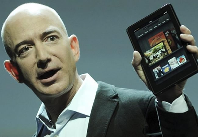 Jeff Bezos, Amazon. Foto: EFE