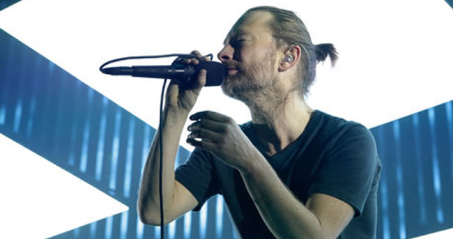 Cantante de "Radiohead", Thom Yorke. Foto: EFE