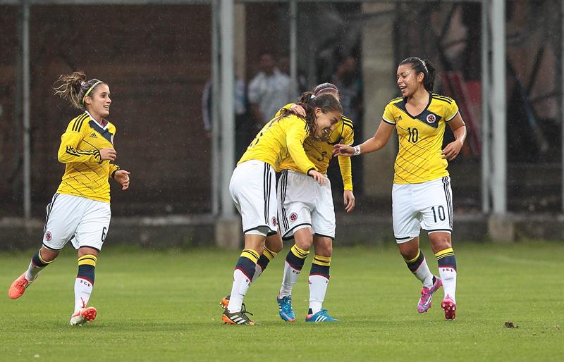 La Selección Colombia derrotó a Ecuador en la Copa América Femenina. Foto: EFE