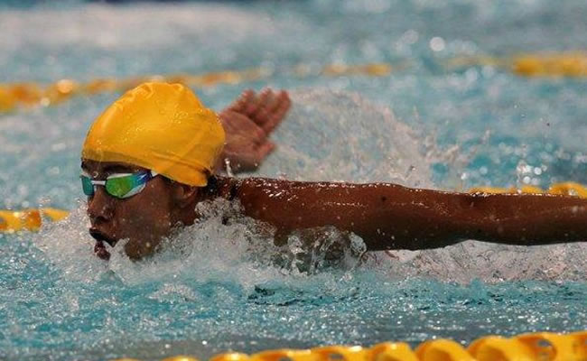 Colombia ganó oro, plata y bronces en Festival Olímpico de natación. Foto: EFE