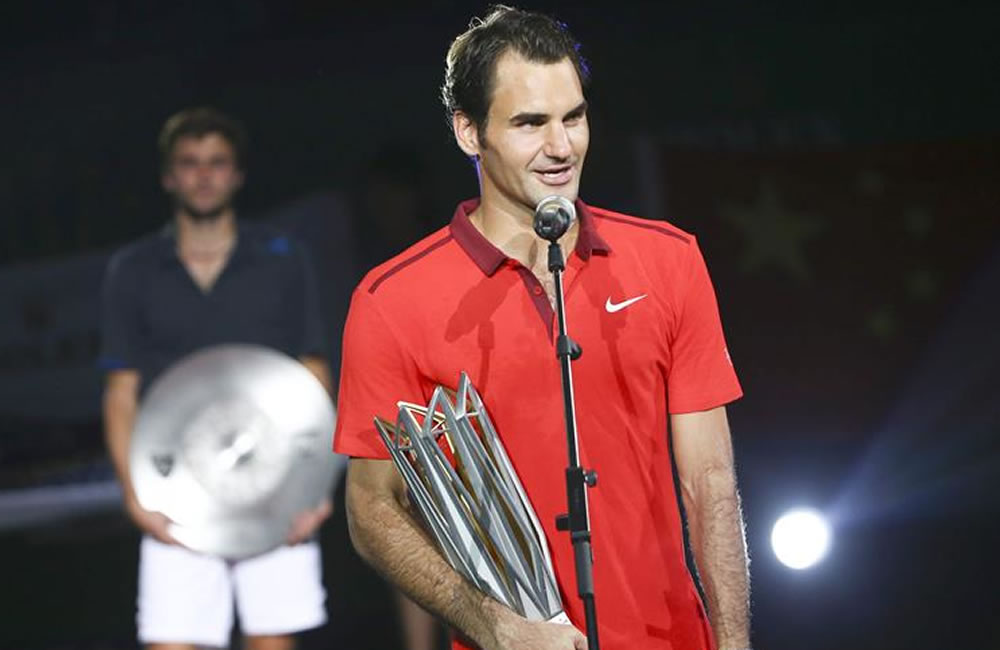 Federer relega a Nadal al tercer puesto. Foto: EFE