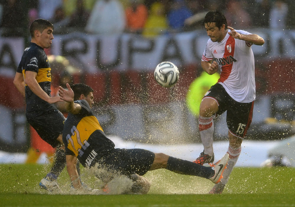 El fútbol argentino se ilusiona con una serie superclásica en la Copa Sudamericana. Foto: EFE