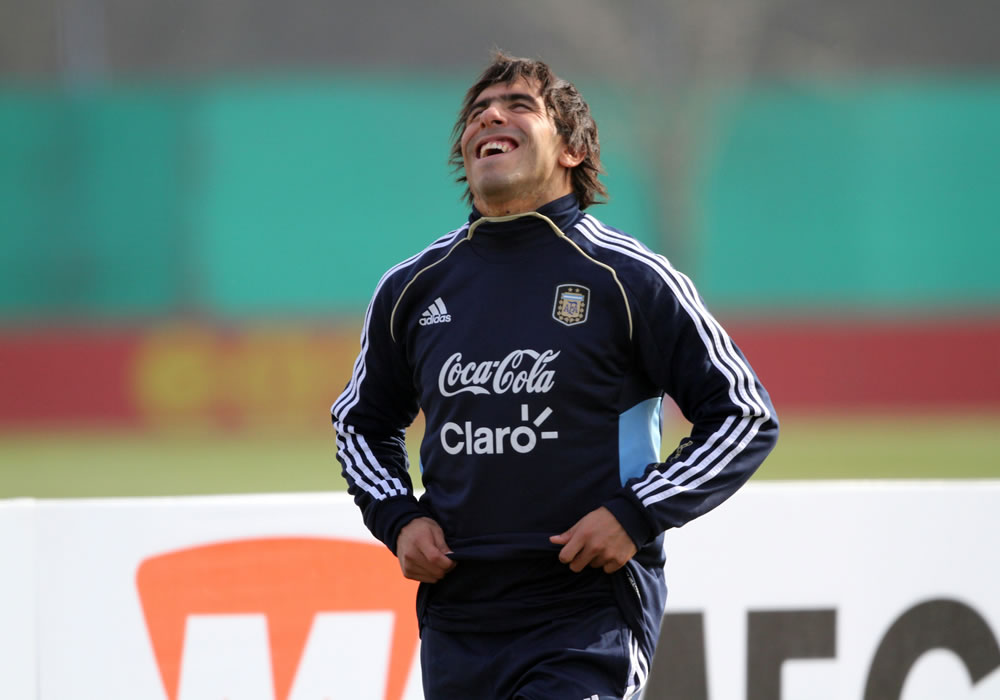Carlos Tevez, convocado para amistosos de Argentina ante Croacia y Portugal. Foto: EFE