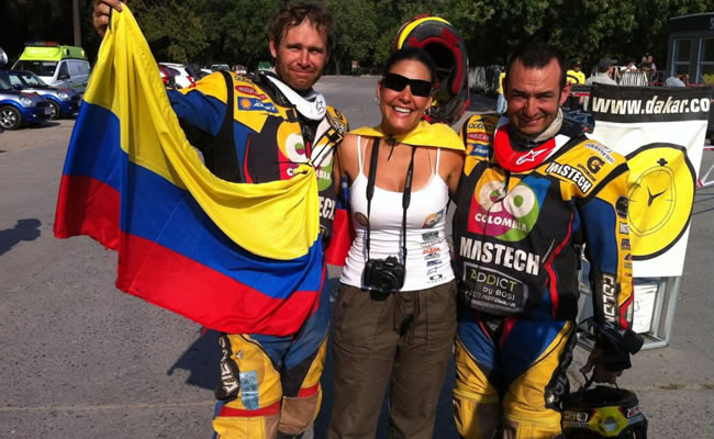 Mateo Moreno confirmó su participación en el Dakar 2015. Foto: Twitter