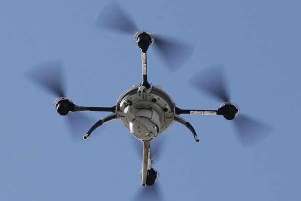 Drones que reciben órdenes mentalmente. Foto: EFE
