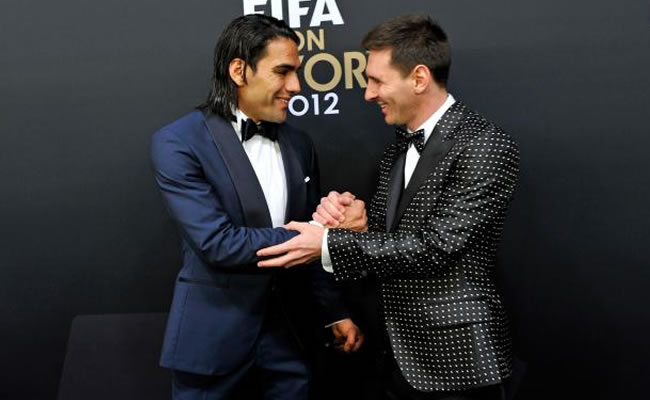 Falcao y Messi en el Top 20 de los deportistas mejor pagados del mundo. Foto: EFE