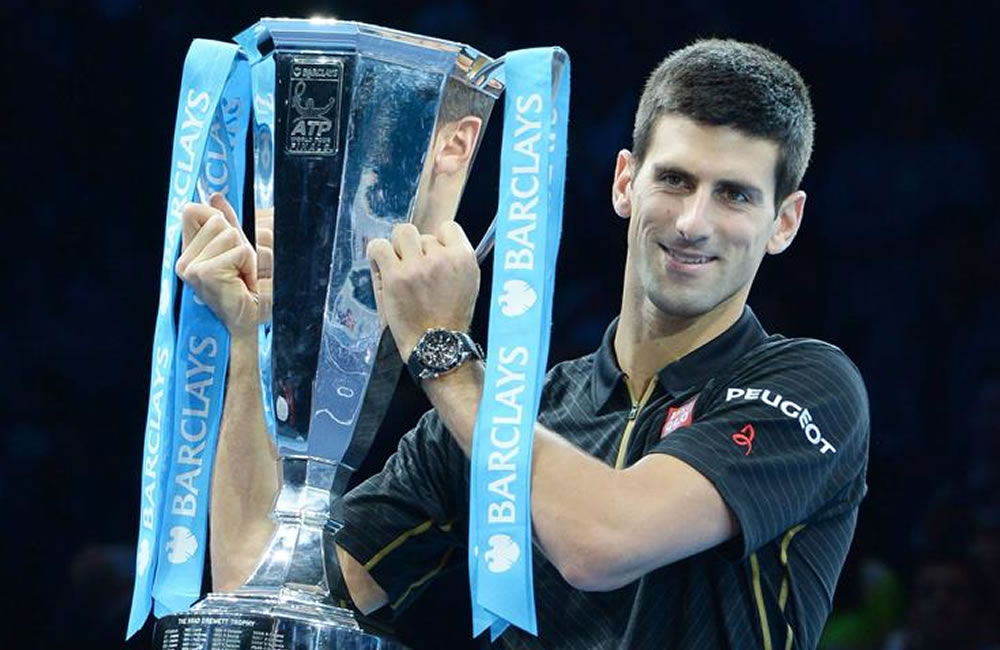 Djokovic termina el año como sólido número 1. Foto: EFE
