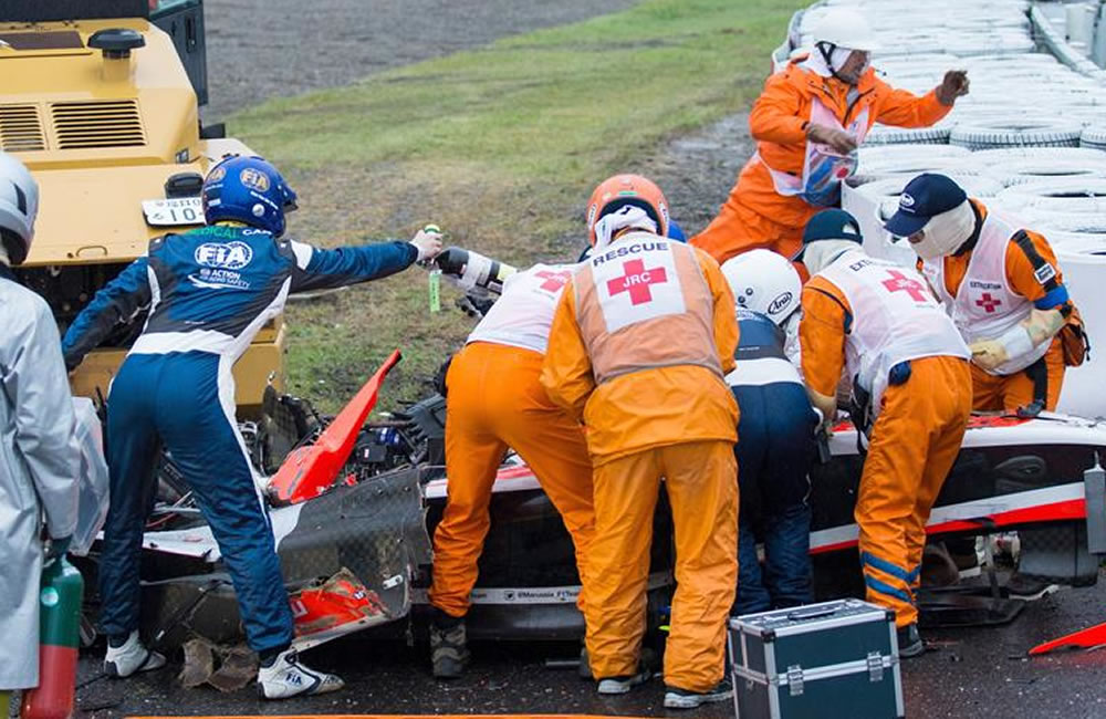 El piloto francés Jules Bianchi salió del coma en el que se encontraba. Foto: EFE