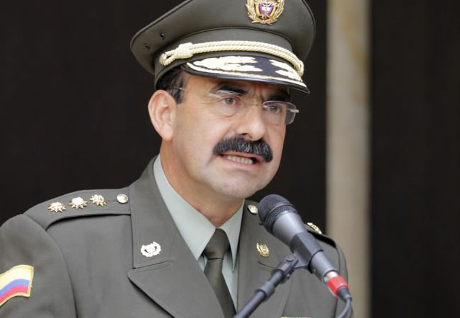 Director de la Policía, General Rodolfo Palomino. Foto: EFE