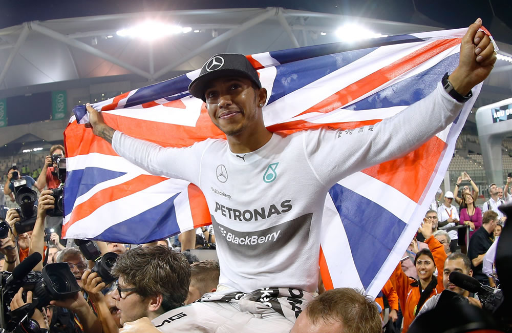 El camino de Lewis Hamilton hasta su segundo título. Foto: EFE
