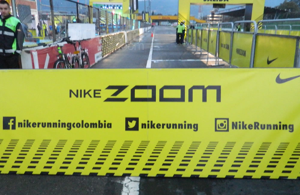 120 corredores rompieron sus records en #NikeZoom Tocancipá 5K. Foto: Interlatin