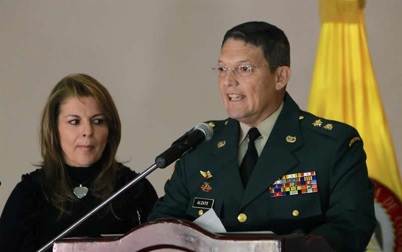 General Rubén Darío Alzate. Foto: EFE