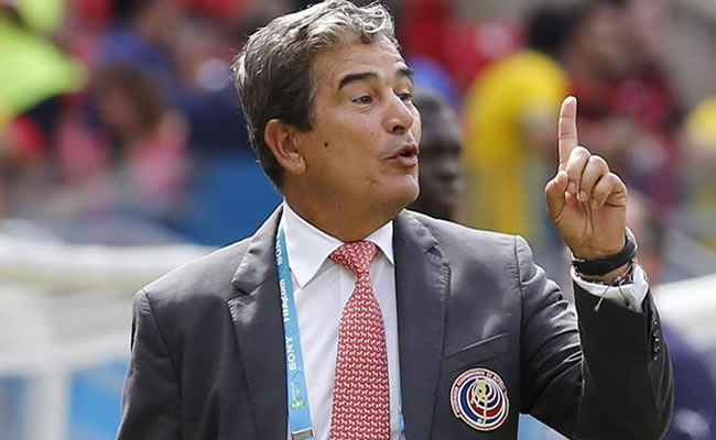 El entrenador colombiano Jorge Luis Pinto. Foto: EFE