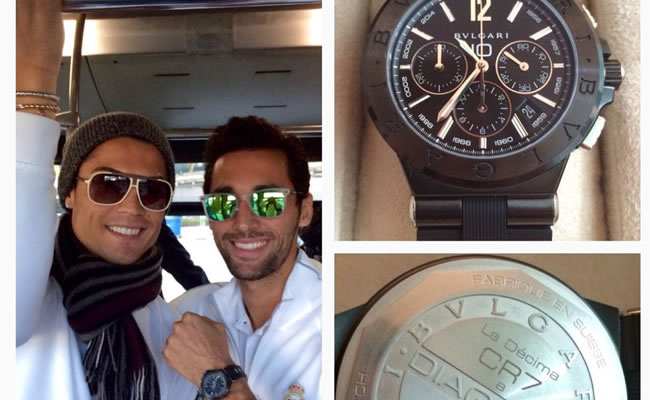 Cristiano regaló relojes de 8 mil euros a sus compañeros del Real. Foto: Twitter