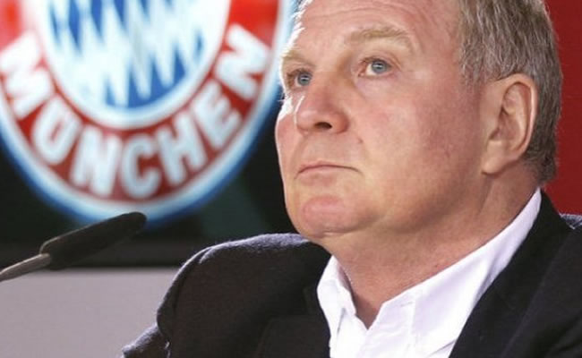 El expresidente del FC Bayern Uli Hoeness. Foto: EFE