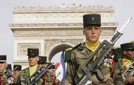 Soldados franceses. Foto: EFE