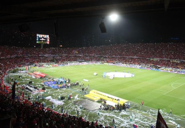 El Medellín quiere nuevamente estadio lleno en todos sus partidos. Foto: EFE