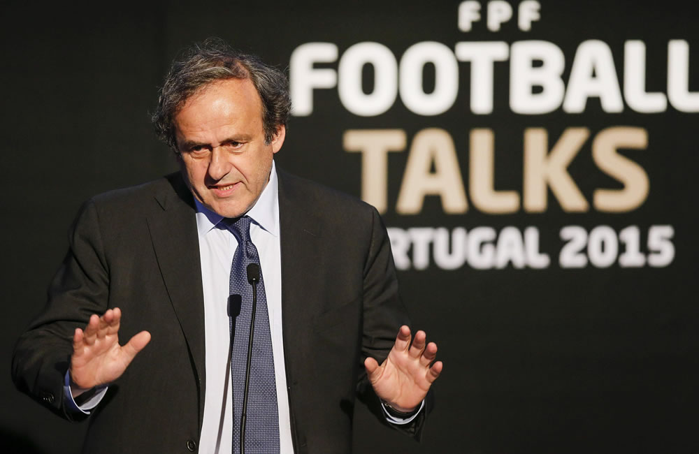 El presidente de la UEFA, el francés Michel Platini. Foto: EFE