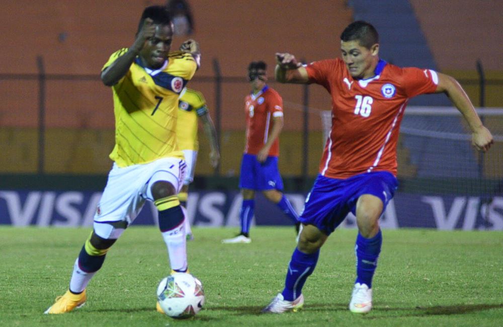 Colombia goleó a Chile en su segunda salida. Foto: EFE