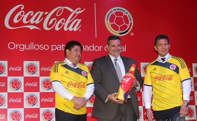Coca Cola es nuevo patrocinador de la Selección Colombia. Foto: Twitter