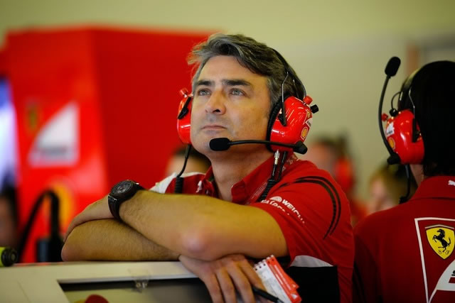 El director deportivo de Ferrari, Maurizio Arrivabene. Foto: EFE
