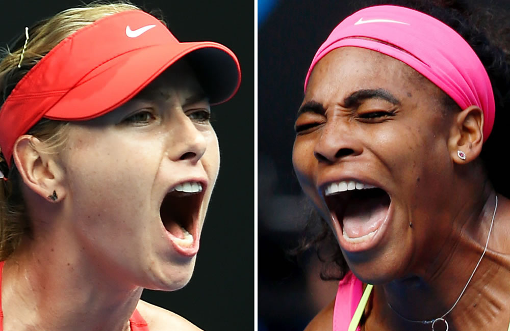 Sharapova desafía a la historia, a Serena y al tiempo. Foto: EFE