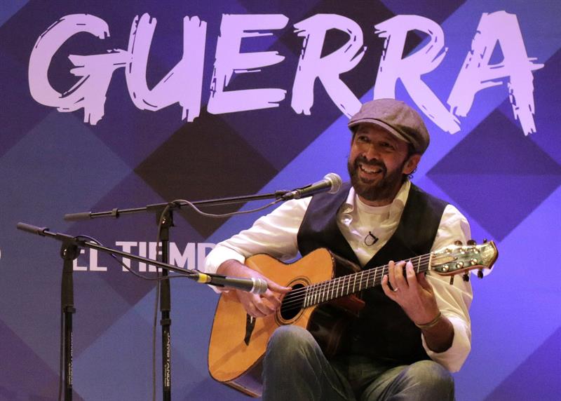 Juan Luis Guerra en el Hay Festival Cartagena 2015. Foto: EFE