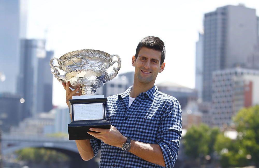 El tenista serbio Novak Djokovic. Foto: EFE