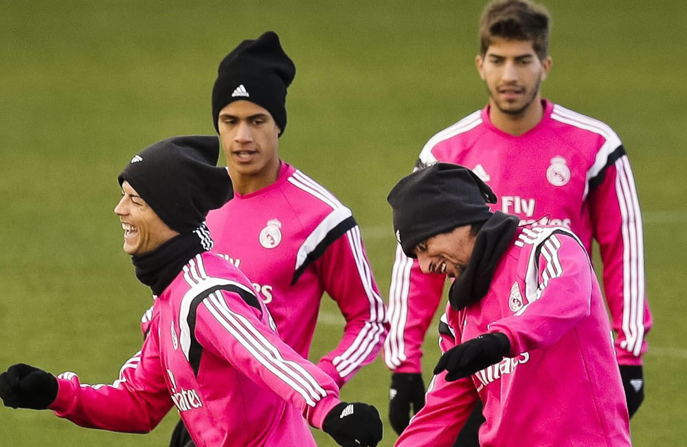 Los jugadores del Real Madrid Cristiano Ronaldo. Foto: EFE