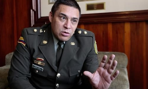 General Humberto Guatibonza. Foto: EFE