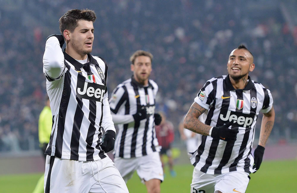 Juventus confía en la pareja de ataque española para acercarse al "scudetto". Foto: EFE