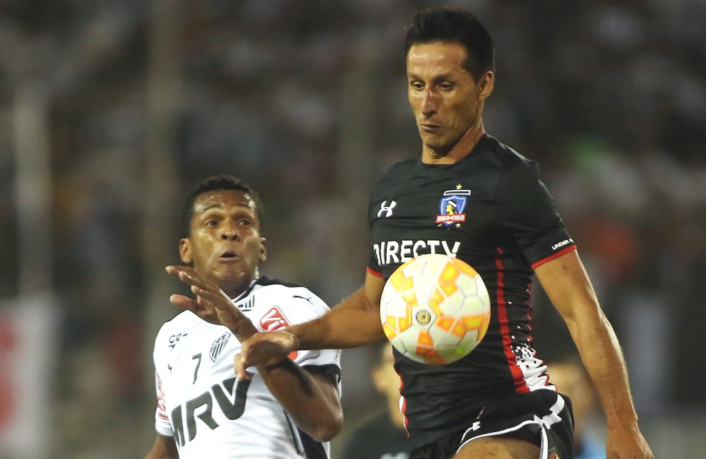 Colo Colo de Chile venció 2-0 a Atlético Mineiro de Brasil. Foto: EFE