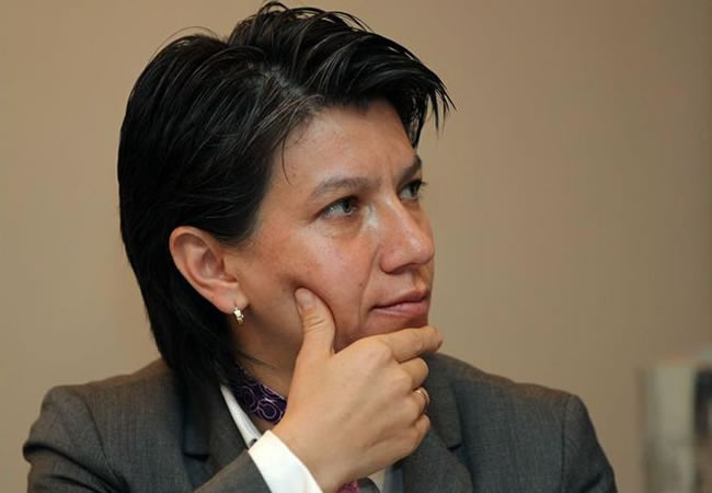 La senadora Claudia López. Foto: EFE
