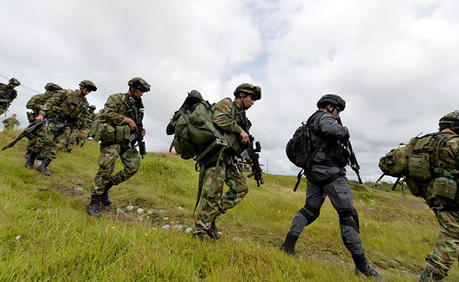 Colombia activa Fuerza de Tarea Conjunta Neptuno contra el narcotráfico. Foto: EFE