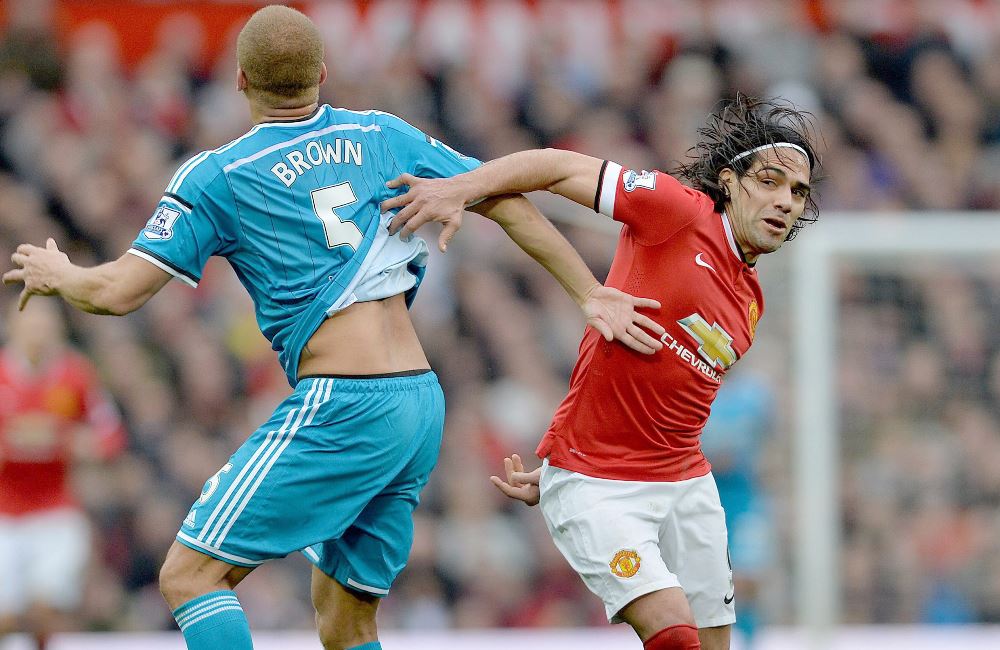 Falcao García jugó 68 minutos con el Manchester United. Foto: EFE