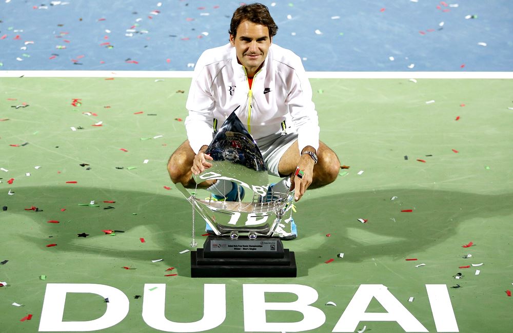 Roger Federer le pasó por encima a Djokovic. Foto: EFE