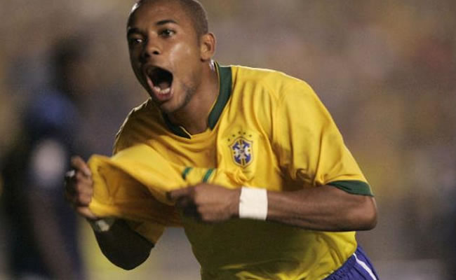 El jugador brasileño Robinho. Foto: EFE