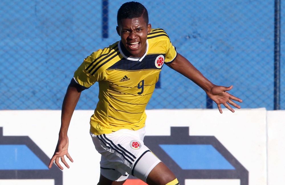 Colombia le ganó 4-2 a Perú en el estadio de Capiatá, Paraguay. Foto: EFE