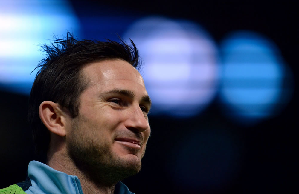 El veterano centrocampista del Manchester City Frank Lampard. Foto: EFE