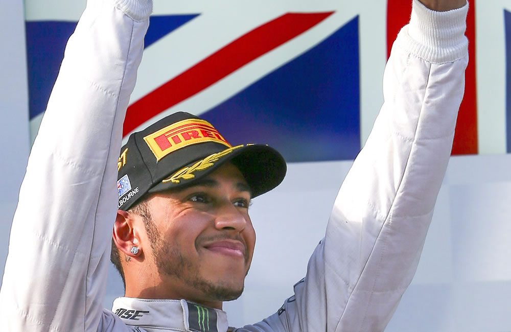 El inglés Lewis Hamilton, campeón del mundo el año pasado. Foto: EFE