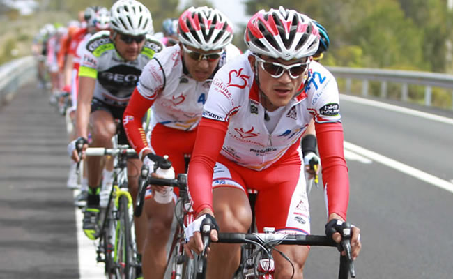 El ciclista colombiano Alex Cano. Foto: EFE
